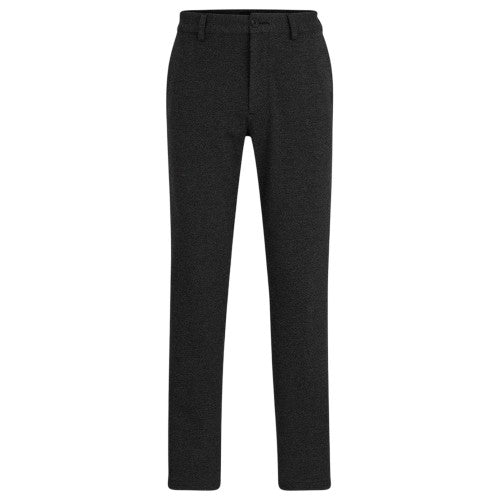 Front - Boss Mens Kaiton Plain Slim Suit Trousers