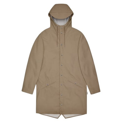 Front - Rains Unisex Adult Mid Length Raincoat