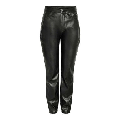Front - Noisy May Womens/Ladies Faux Leather Chinos