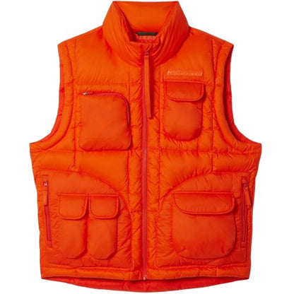 Front - Lacoste Mens Lightweight Mock Neck Gilet
