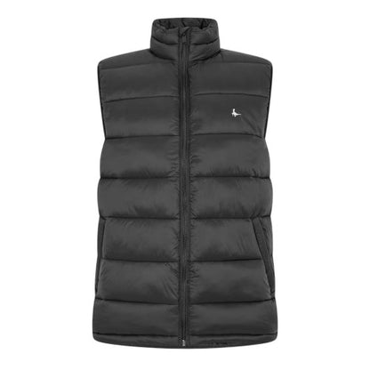 Front - Jack Wills Mens Kershaw Lightweight Puffer Gilet