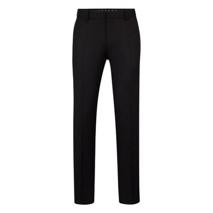 Front - Boss Mens Virgin Wool Trousers