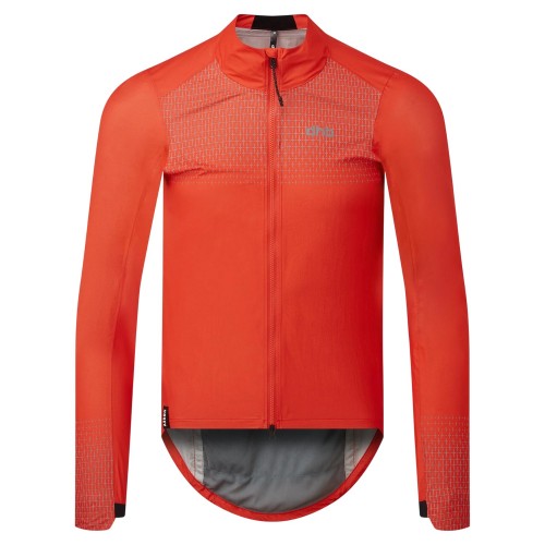 Front - dhb Mens Aeron Reflective Waterproof Cycling Jacket