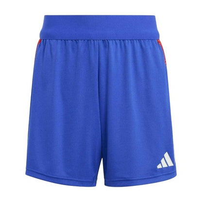 Front - Adidas Womens/Ladies Tiro 24 Side Logo Football Shorts