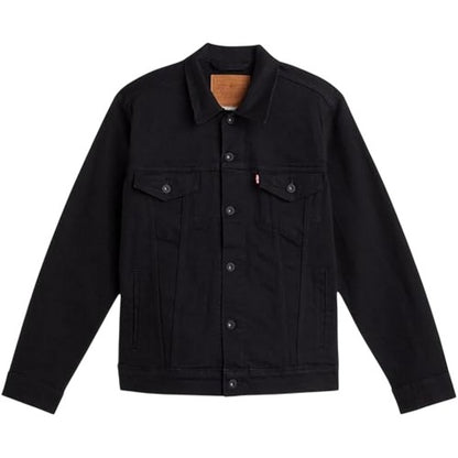 Front - Levis Mens Cotton Denim Long-Sleeved Trucker Jacket