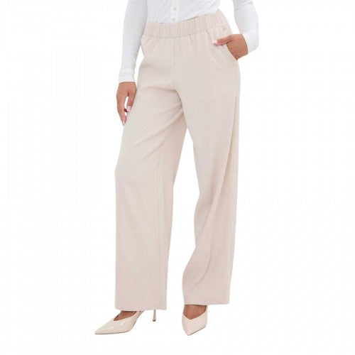 Front - I Saw It First Womens/Ladies Woven Straight Leg Trousers