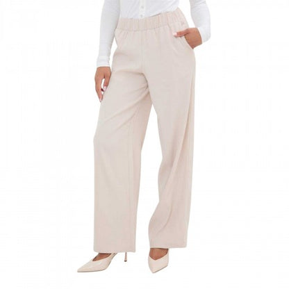 Front - I Saw It First Womens/Ladies Woven Straight Leg Trousers