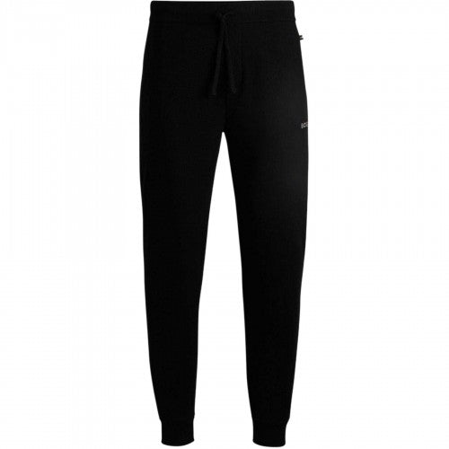 Front - Boss Mens Waffle Knit Jogging Bottoms
