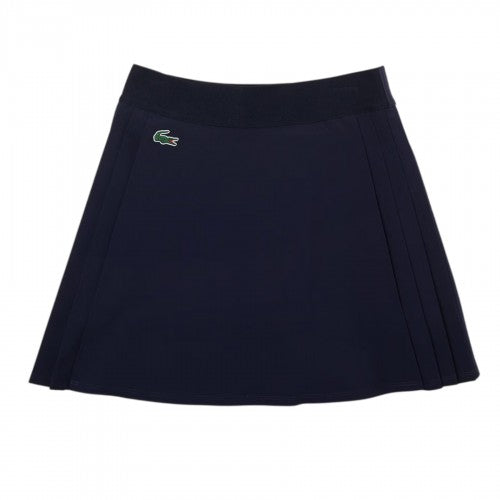 Front - Lacoste Womens/Ladies Logo Skort