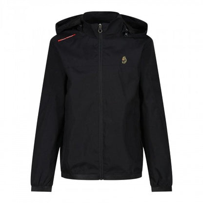 Front - Luke Mens Brownhills Benyon Hooded Soft Shell Jacket