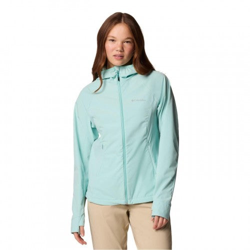 Front - Columbia Womens/Ladies Sweet As II Hooded Hiking Soft Shell Jacket
