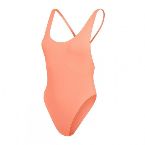 Front - Speedo Womens/Ladies Solid One Piece Swimsuit