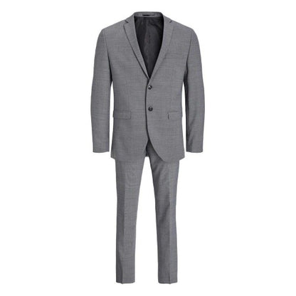 Front - Jack And Jones Mens Textured Suit
