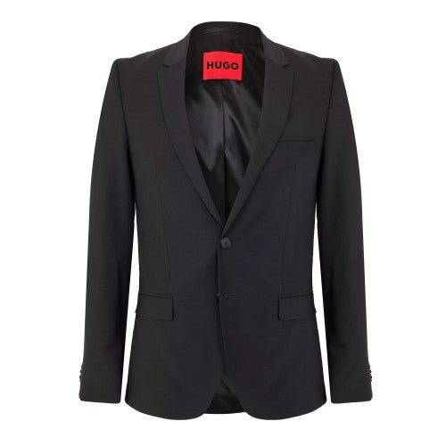 Front - Hugo Mens Hesten Structured Shoulder Suit