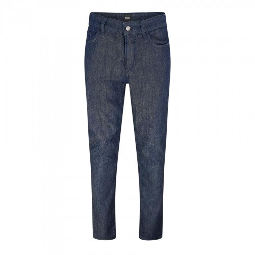 Front - Boss Mens Delaware 3 Denim Slim Jeans