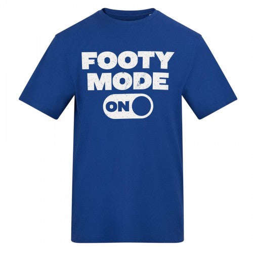 Front - AWD Mens Footy Mode On T-Shirt