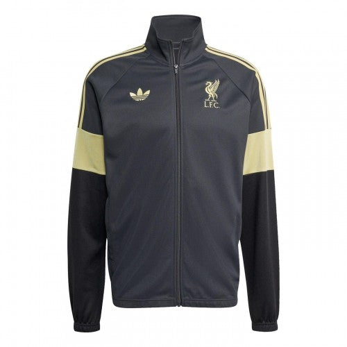 Front - Adidas Mens Liverpool FC Track Jacket