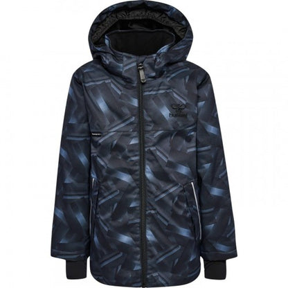 Front - Hummel Childrens/Kids Geometric Puffer Jacket
