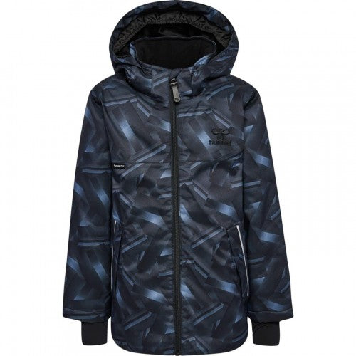 Front - Hummel Childrens/Kids Geometric Puffer Jacket
