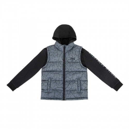 Front - Everlast Boys Cracked Effect Hybrid Jacket