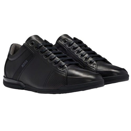 Front - Boss Mens Saturn Low Cut Trainers