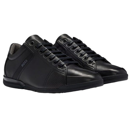 Front - Boss Mens Saturn Low Cut Trainers