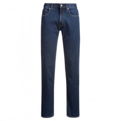 Front - Hugo Mens Ash Stretch-Cotton Denim Slim Jeans