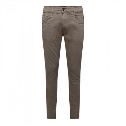 Front - Replay Mens Anbass Slim Jeans