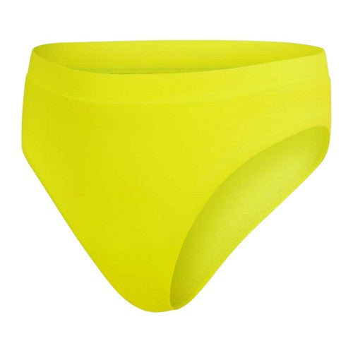 Front - Speedo Womens/Ladies High Waist Swim Briefs