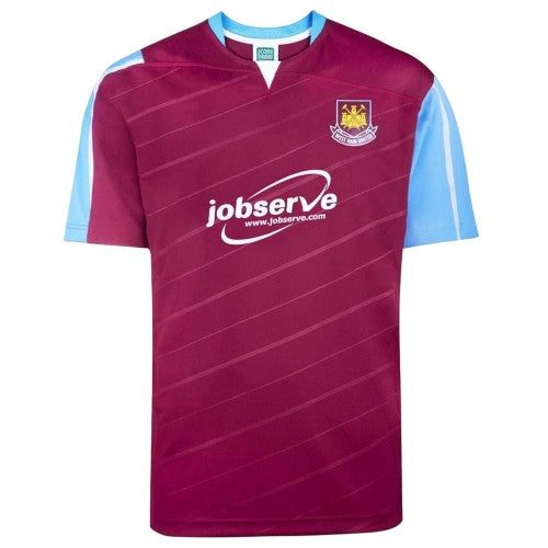 Front - Score Draw Mens 2005 West Ham United FC Football Shirt