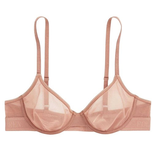 Front - Ralph Lauren Womens/Ladies Polo Mesh Breathable Bra