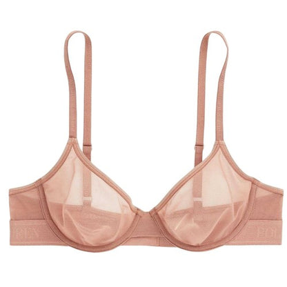 Front - Ralph Lauren Womens/Ladies Polo Mesh Breathable Bra