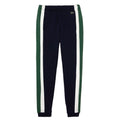 Front - Lacoste Mens Brushed Fleece Cut & Sew Jogging Bottoms