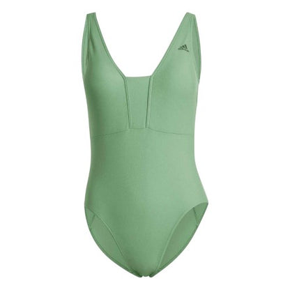 Front - Adidas Womens/Ladies Iconisea One Piece Swimsuit