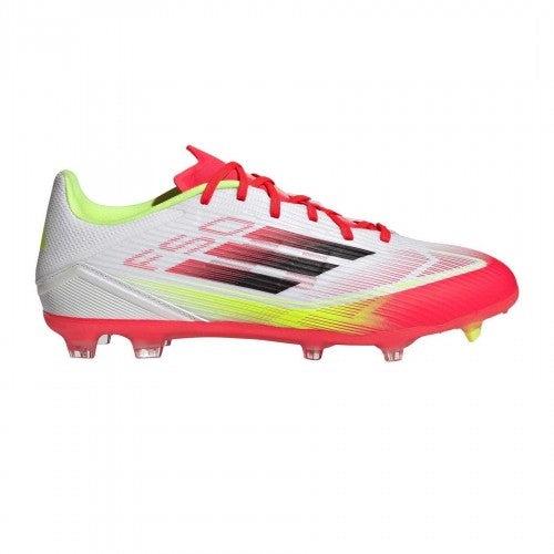Front - Adidas Mens F50 League Firm Ground Football Boots