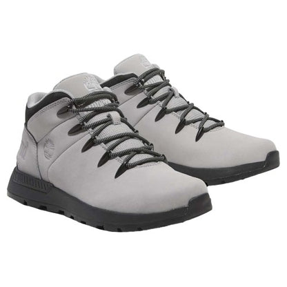 Front - Timberland Mens Sprint Trekker Leather Mid Cut Boots