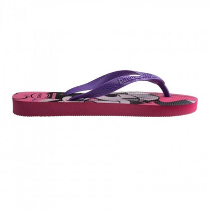 Front - Havaianas Childrens/Kids Minnie Mouse Flip Flops