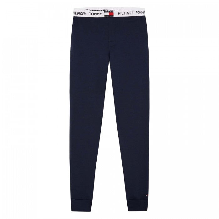 Front - Tommy Hilfiger Mens Organic Cotton Logo Jogging Bottoms