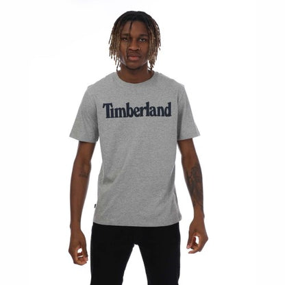 Front - Timberland Mens Northwood Wordmark T-Shirt