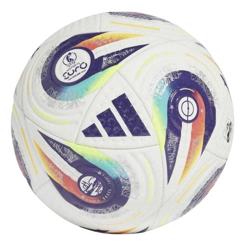Front - Adidas Euro 2025 Pro Geometric Match Football