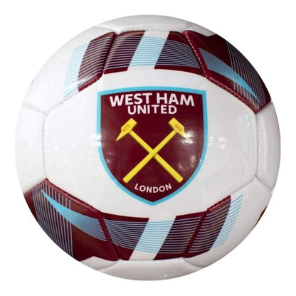 Front - West Ham United FC Crest Polyurethane Training Football