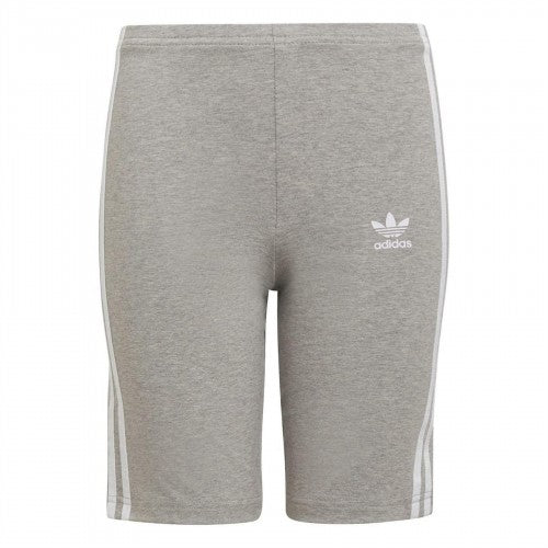 Front - Adidas Childrens/Kids Adicolor Trefoil Tight Cycling Shorts