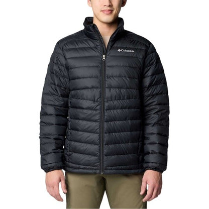 Front - Columbia Mens Fosters Patterned Insulated Insulated Puffer Jacket