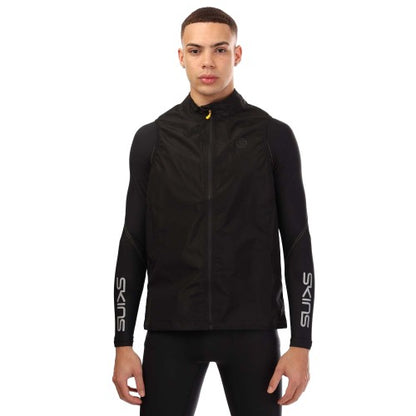 Front - Skins Mens Series-3 Running Gilet