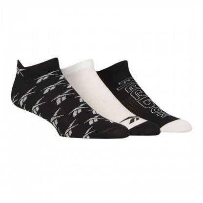 Front - Reebok Mens Essentials Trainer Socks (Pack of 3)