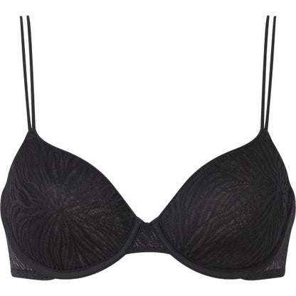 Front - Calvin Klein Womens/Ladies Lace Cotton Bra