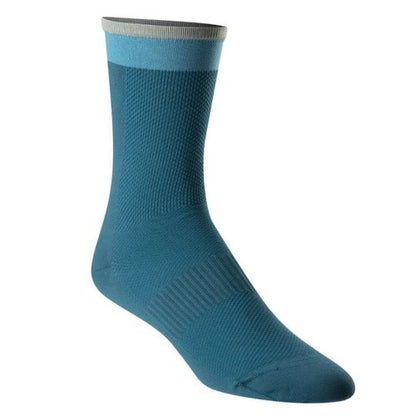 Front - Pearl Izumi Mens Elite High-Vis Cycling Crew Socks