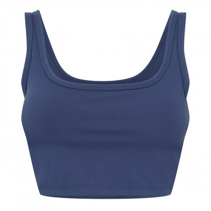Bone - Front - Couture Womens-Ladies Jersey Sports Bra