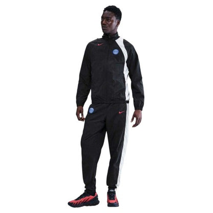 Front - Nike Mens PSG T90 Paris Saint Germain FC Tracksuit