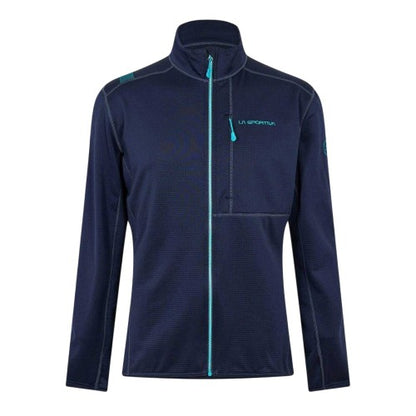 Front - La Sportiva Mens Patterned Fleece Jacket